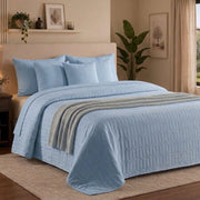 Quilted Bedspread Set - 5 Piece