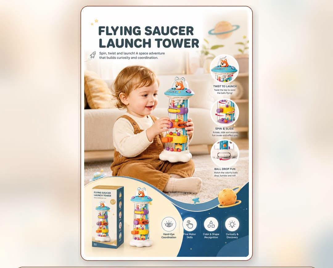 Flying Saucer Launch Tower