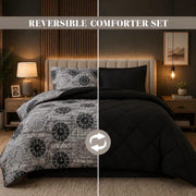 Reversible Comforter Set - 5 Piece