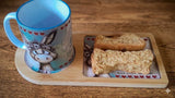 Personalised Coffee & Biscuits / Rusk Board