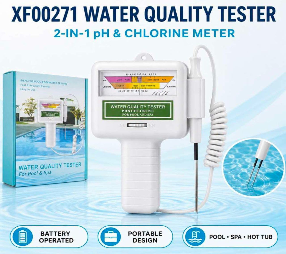 Pool & Spa Water Tester
