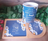 Personalised Coffee & Biscuits / Rusk Board