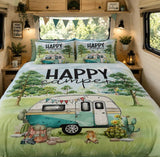 We Didn't Escape Life Camping Bedding Set