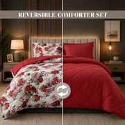 Reversible Comforter Set - 5 Piece