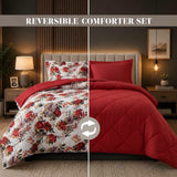 Reversible Comforter Set - 5 Piece