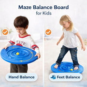 Maze-Board Balance Rocker