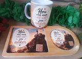 Personalised Coffee & Biscuits / Rusk Board