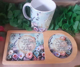 Personalised Coffee & Biscuits / Rusk Board