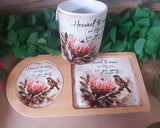 Personalised Coffee & Biscuits / Rusk Board