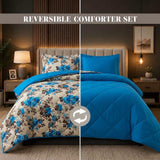 Reversible Comforter Set - 5 Piece