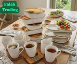 18 Piece Ceramic Dinnerware Set