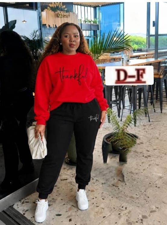 Ladies’ Faithful Tracksuit Set