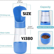 Dog Water & Treat Bottle