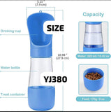 Dog Water & Treat Bottle
