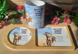 Personalised Coffee & Biscuits / Rusk Board
