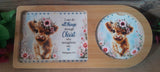 Personalised Coffee & Biscuits / Rusk Board