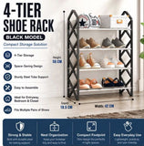 4-Layer Shoe Rack