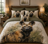 Wild Dog Wildlife Bedding Set