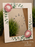 2-in-1 Mirror & Clock