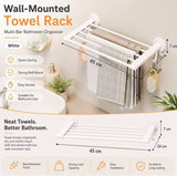 Wall-Mounted Towel Rack
