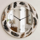 2-in-1 Mirror & Clock