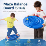 Maze-Board Balance Rocker