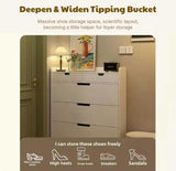 Flip-Over Shoe Cabinet