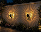 Solar Butterfly Light - Warm Yellow Glow