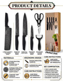 6-Piece Kitchen Knife Set