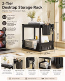 2-Tier Desktop Storage Rack