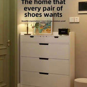 Flip-Over Shoe Cabinet