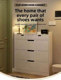 Flip-Over Shoe Cabinet