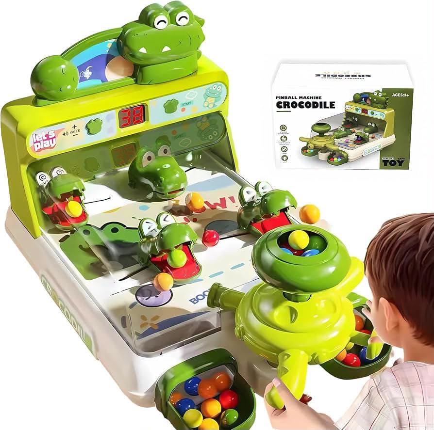Kiddies Crocodile Pinball Machine