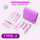 12-Piece Manicure & Pedicure Set