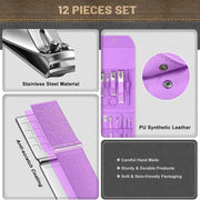 12-Piece Manicure & Pedicure Set