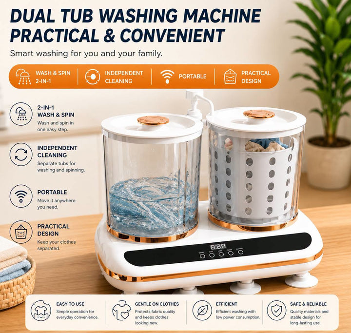 Dual Tub Washing Machine