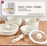 Detachable Handle Cookware Set