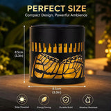 Solar Butterfly Light - Warm Yellow Glow