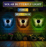 Solar Butterfly Light - Colour Changing