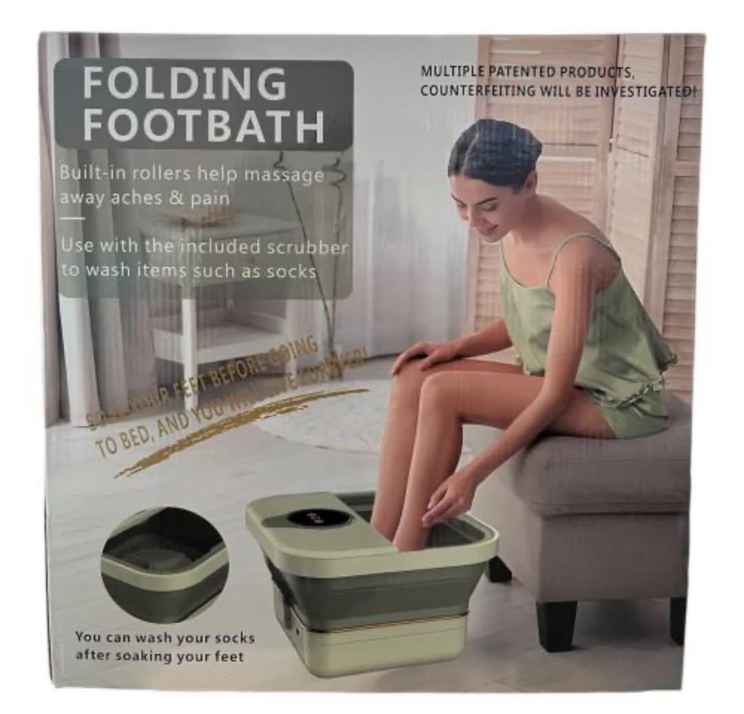 Folding Footbath