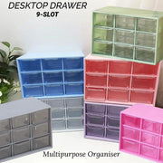 Desktop Drawer Organiser – 9 Slot