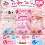 Baby Blanket & Pacifier Combo