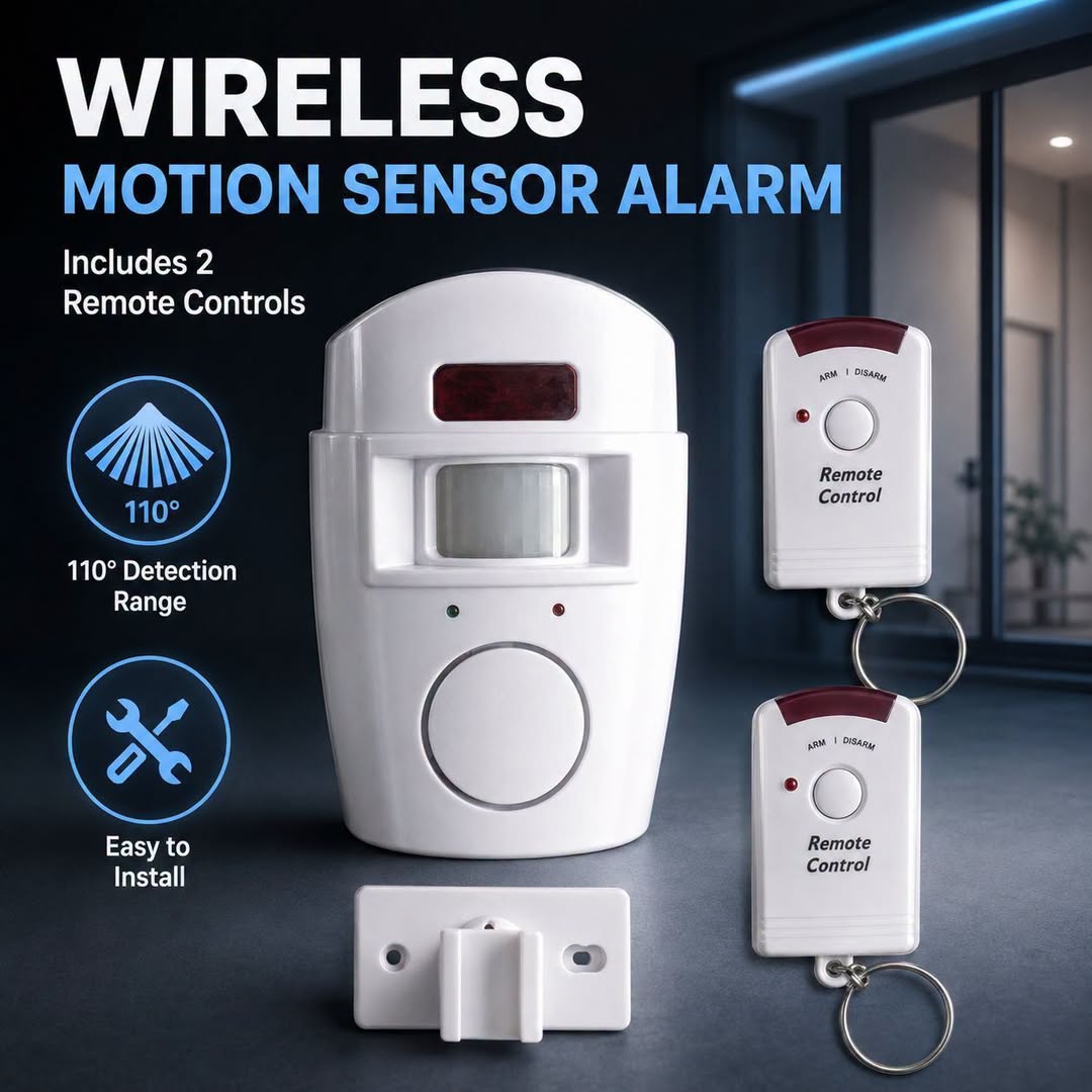 Wireless Motion Sensor Alarm