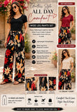 Effortless Style 3-Piece Wide Leg Pants Set