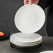 Textured Ceramic Side Plate Set of 2