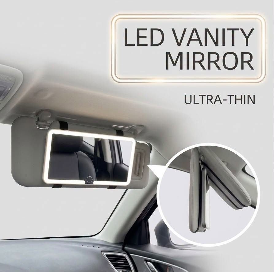 Ultra-Thin Rechargeable LED Vanity Mirror