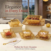 Royal Dessert Bowl Set - 10 Pieces