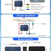 Smart Digital Electric Water Heater - Type 3