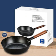 28cm Hammer Pattern Deep Frying Pan