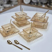 Royal Dessert Bowl Set - 10 Pieces